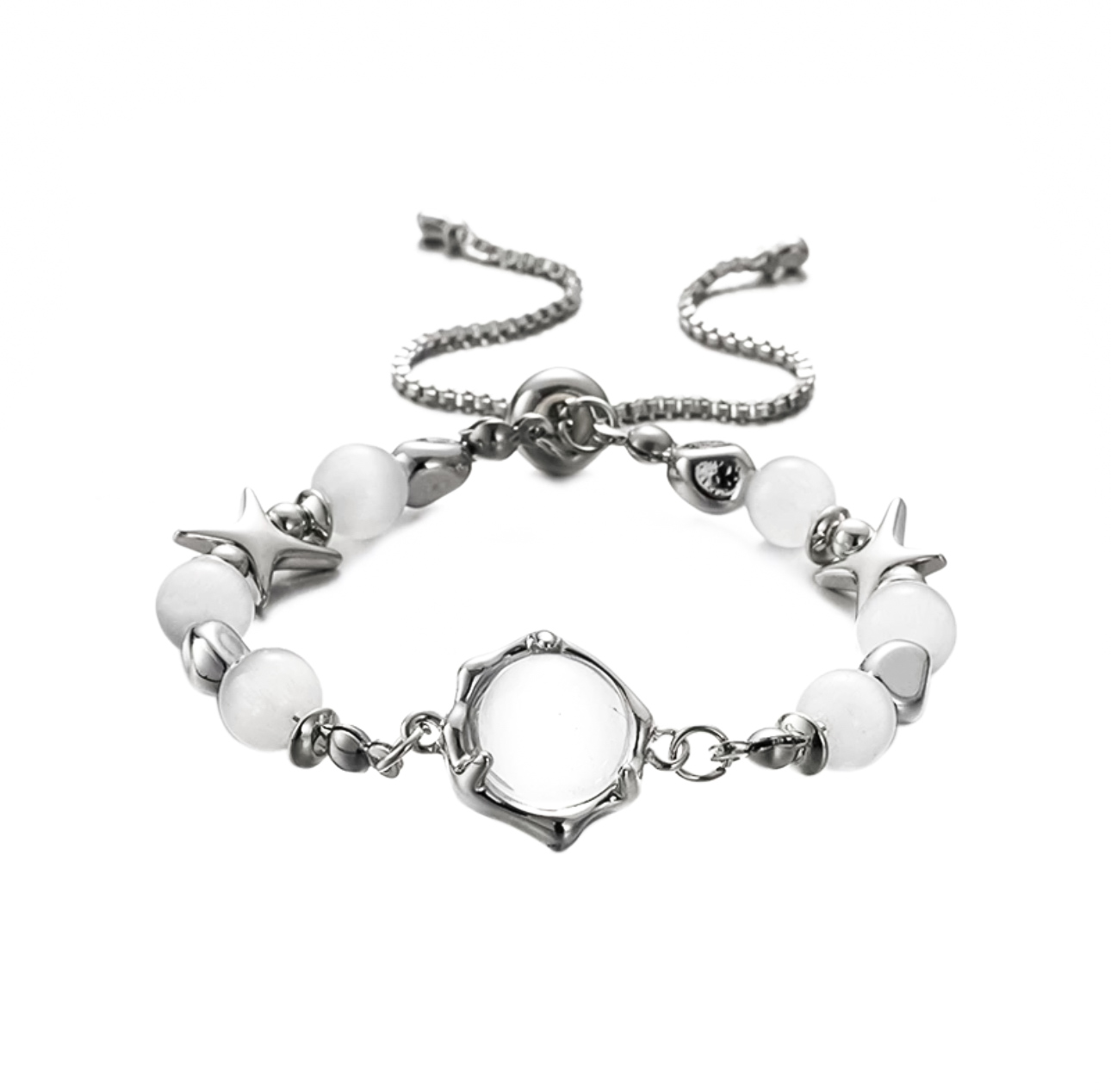 White Moon Bracelet