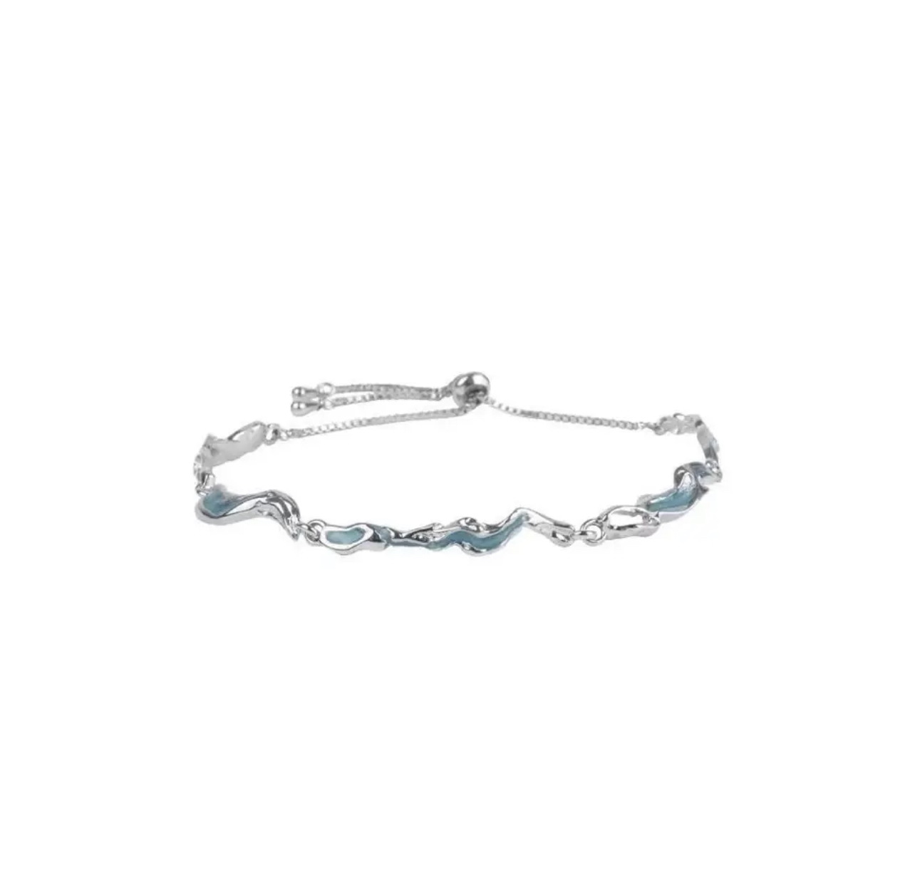 Irregular Blue Tide Bracelet