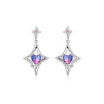 Star Heart Dainty Earrings