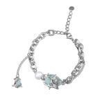 Turquoise Avalon Pearl Bracelet