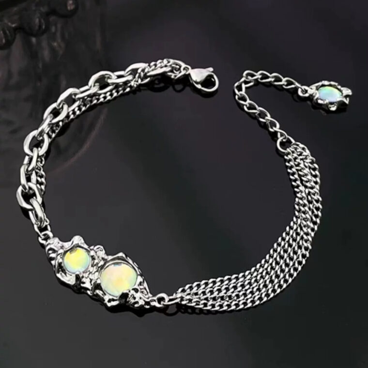 Divine Opal Chain Bracelet